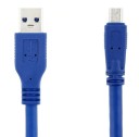 USB 3.0 till Mini USB 3.0 10pin M/M anslutningskabel 2