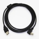 USB till USB-B vinklad anslutningskabel för M/M-skrivare 3