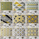 Bordstablett med mosaik C247 17