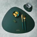 Tischsets aus Kunstleder 2 Stk 4