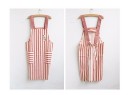 Delantal de cocina a rayas J2246 8
