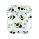 Transparent fodral med tryck för Apple Airpods 1/2 fodral 4