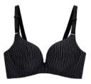 Gestreifter Push-up-BH J2713 1