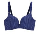 Gestreifter Push-up-BH J2713 3