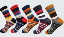 Gestreifte Socken – 5 Paar 5