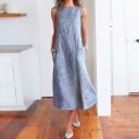 Vestido de rayas Rebecca 14