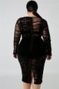 Vestido sexy transparente 6