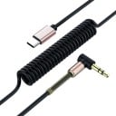 Cablu AUX flexibil jack de 3,5 mm la USB-C 5