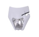 Máscara frontal com luz para motocicleta 1