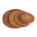 Tischsets aus natürlichem Rattan 2