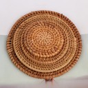 Tischsets aus natürlichem Rattan 3