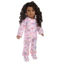 Pyjamas för docka A136 12
