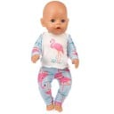 Pyjamas för docka A1532 3