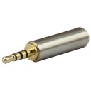Adapter 2,5 mm jack till 3,5 mm jack K109 3