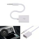 AUX 3,5 mm-jack till USB-adapter 5