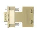 HDMI till VGA 1080P Adapter - Guld 5