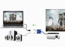 HDMI till VGA 1080P Adapter - Guld 6