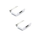 Adapter för Apple iPhone 30pin till Micro USB 2 st 1