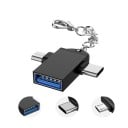 Redukcja USB-C / Micro USB na USB 3.0 8