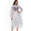 Blusa y falda de lunares para mujer 1