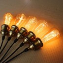 Retro VINTAGE glödlampa E27 230V 25W 40W 60W 3