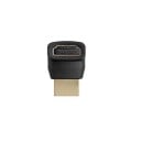 HDMI F/M-vinkeladapter 2