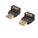HDMI F/M-vinkeladapter 3