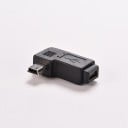 Adapter narożny Mini USB 5pin M/F 4