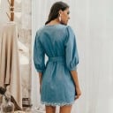 Rochie romantica de vara cu broderie 4