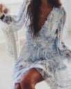 Rochie romantica cu volane 5