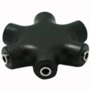 Adaptor Hub 5 porturi 3.5 jack pentru conectarea căștilor 3