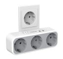 Eldosa 2x USB, 3x uttag 2