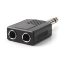 6,35 mm jack splitter 5 st 2