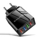 Snabbladdningsadapter 4 USB-portar 2