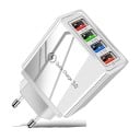 Snabbladdningsadapter 4 USB-portar 7