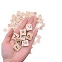 Sæt med 100 Scrabble-bogstaver 4