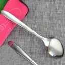 Juego de cubiertos de acero inoxidable - 3 piezas + estuche 8
