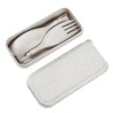 Juego de cubiertos plegables con estuche 3 piezas 1