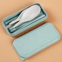 Juego de cubiertos plegables con estuche 3 piezas 4