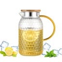 Set med glas och vattenkokare 5 st 4