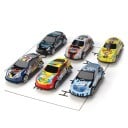 Set med racerbilar 6 st. 2