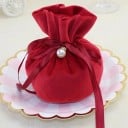 Bolsas de regalo de terciopelo 10 uds. 4