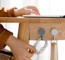 Crochets en plastique autocollants 10 pcs 9