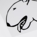 Bull Terrier bildekal 4