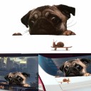 Mops bil klistermärke 3