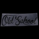 Old School Bildekal 2