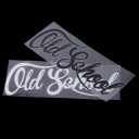 Old School Bildekal 3