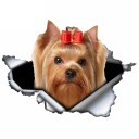 Hundbil klistermärke 3