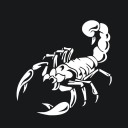 Scorpion bil klistermärke 1