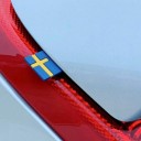 Svensk flagga bil klistermärke 5